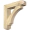 Ekena Millwork Imperial Craftsman Rough Sawn Bracket w/ Offset Brace, Douglas Fir, 6"W x 24"D x 24"H BKT0604X24X24IMP04RDF - alternate 1